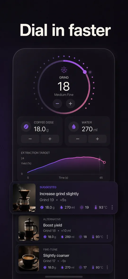 Dial in faster store screenshot
