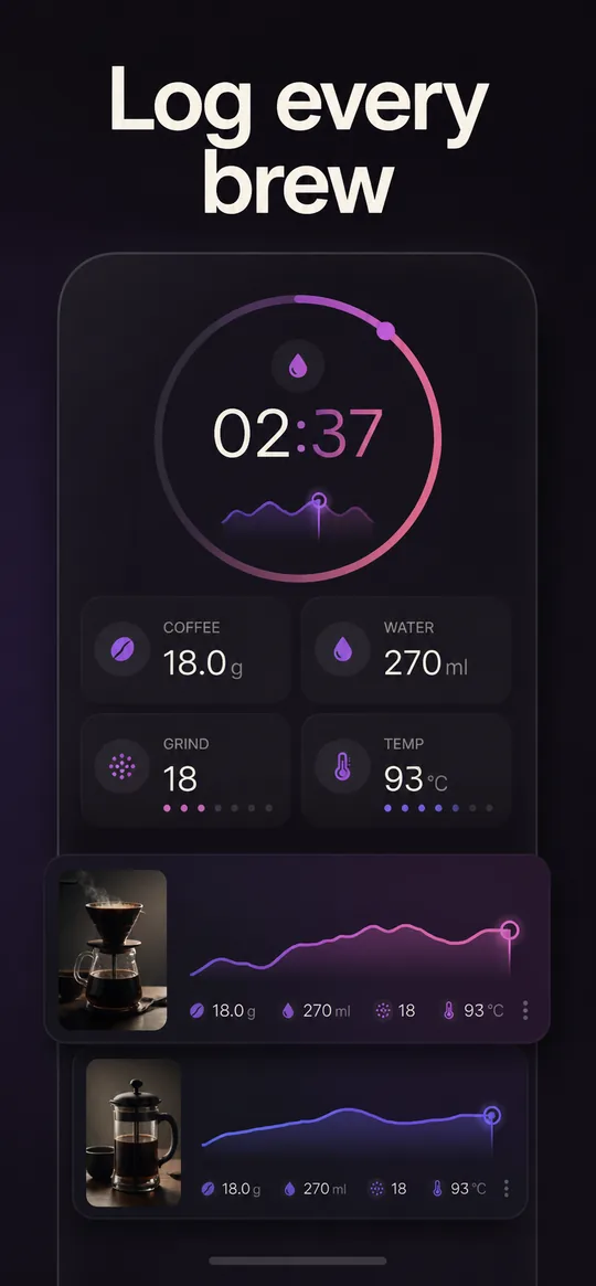 Log every brew store screenshot